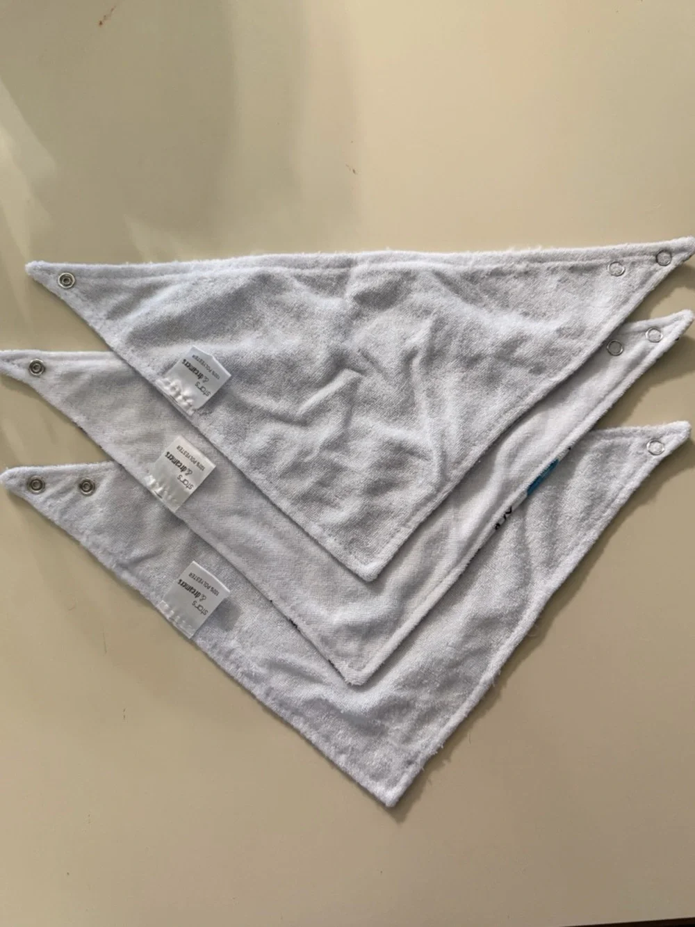 Baby Bandana Bibs - Blue Stripe & Dino Set